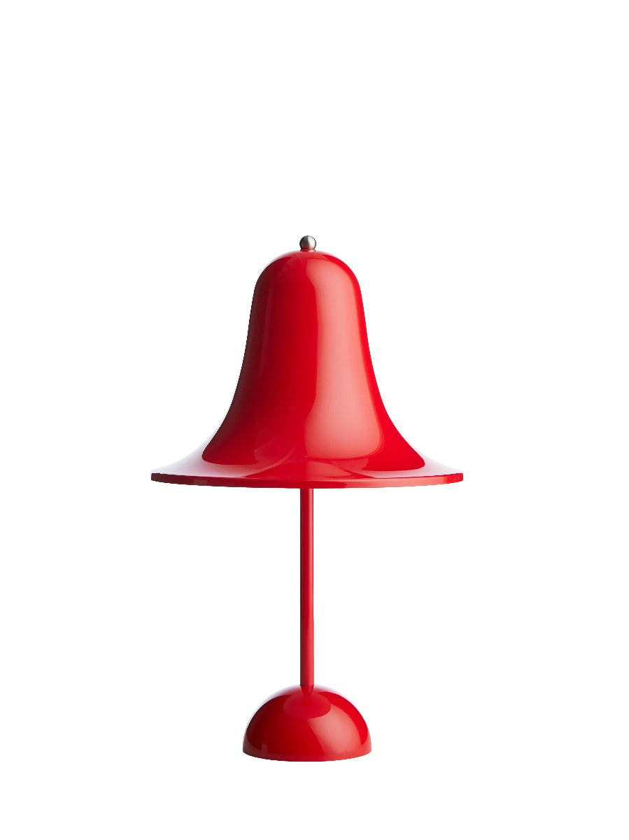 Verner Panton Pantop, bordlampe - Bright Red - Ø18